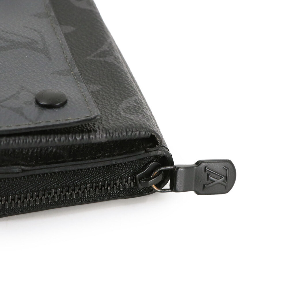 Louis Vuitton Monogram Eclipse Reverse Zippy Orga… - image 9